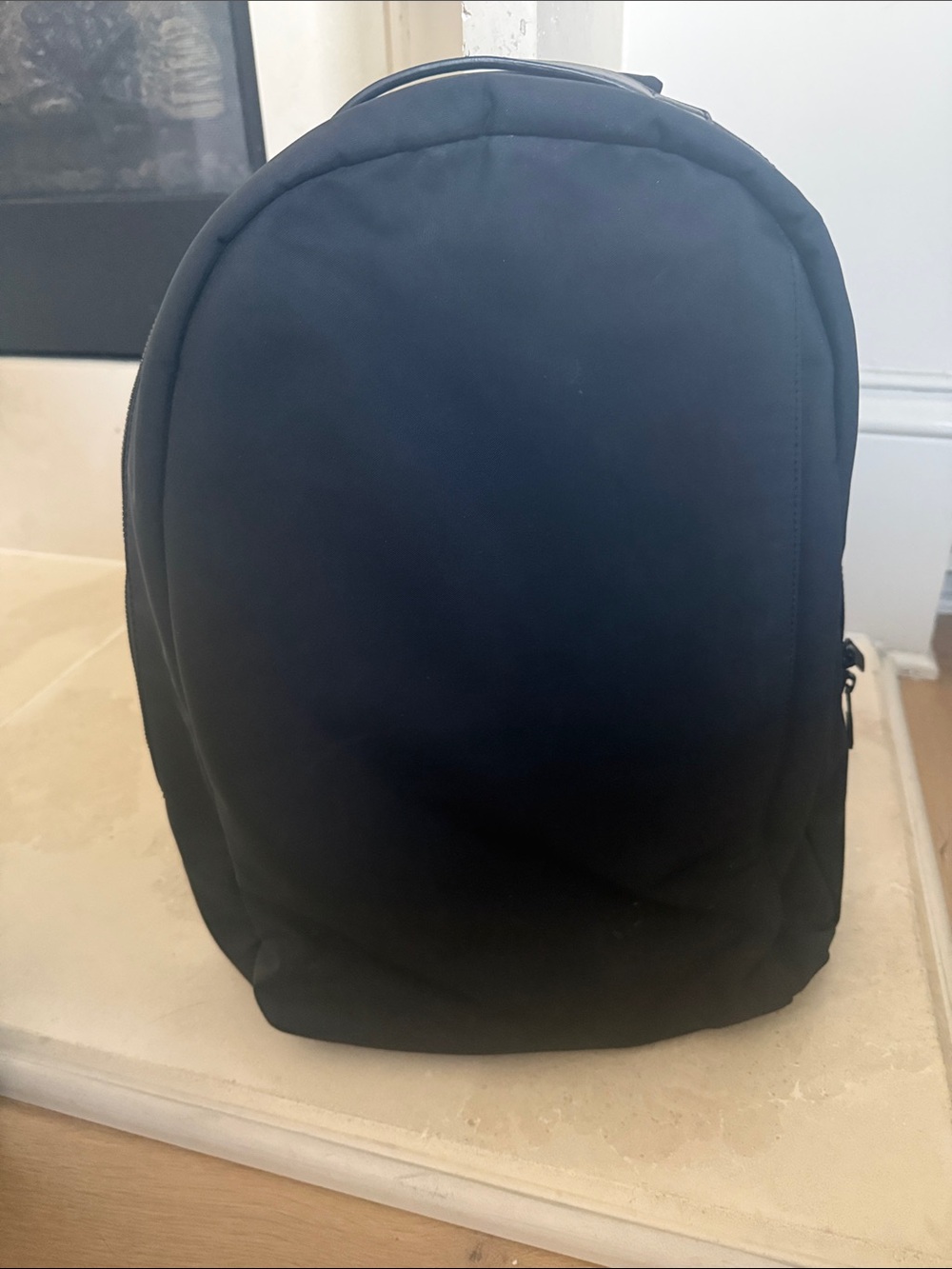 Away Black Minimalist Backpack